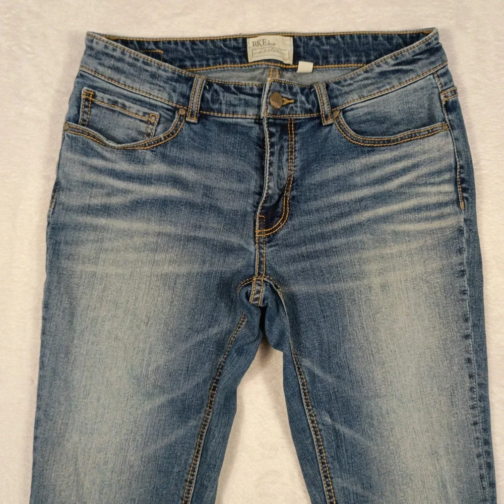 BKE Payton‎ Distressed Crop Jeans Women's Size 28 (30x25) Stretch
